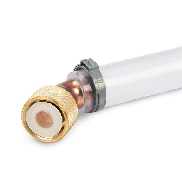 GN880.1-22-B-1000-T Drain Valve Connector, 45 Degree